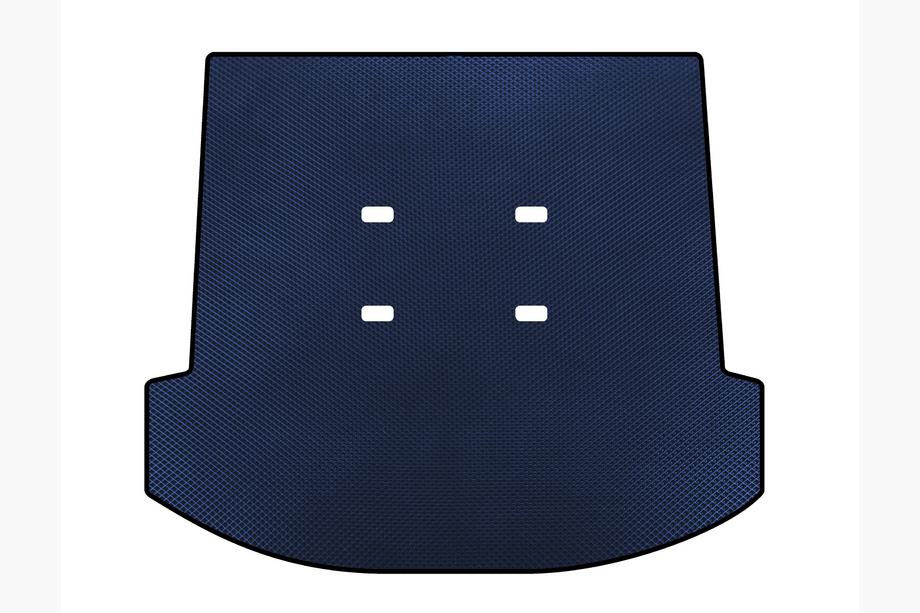 Toyota Fortuner 2006–2015 EVA kofferbakmat (blauw) Foto 1