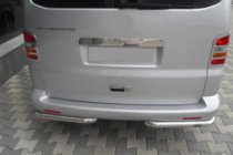 Volkswagen T5 Multivan 2003–2010 Achterhoeken AK003 (2 st., RVS) foto 8