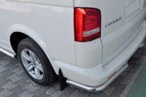 Volkswagen T5 Multivan 2003–2010 Achterhoeken AK003 (2 st., RVS) foto 10