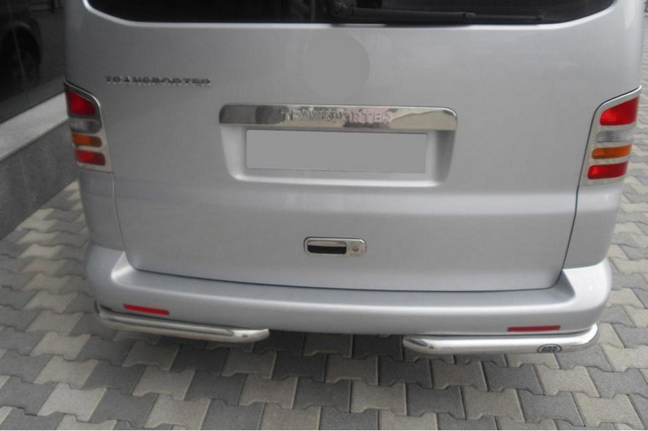 Volkswagen T5 Multivan 2003–2010 Achterhoeken AK003 (2 st., RVS) Foto 8