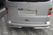Volkswagen T5 Caravelle 2004–2010 Achterhoeken AK003 (2 st., RVS) foto 2