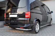 Volkswagen T5 Caravelle 2004–2010 Achterhoeken AK003 (2 st., RVS) foto 4