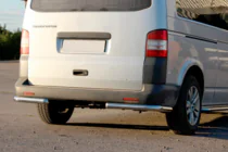 Volkswagen T5 Caravelle 2004–2010 Achterhoeken AK003 (2 st., RVS) foto 7