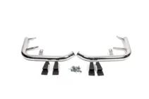 Volkswagen T5 Caravelle 2004–2010 Achterhoeken AK003 (2 st., RVS) foto 12