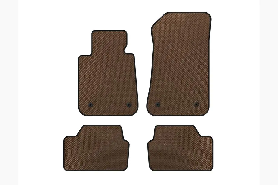 BMW 1 Serie E81/E82/E87/E88 2004–2011 EVA automatten (bruin) Image