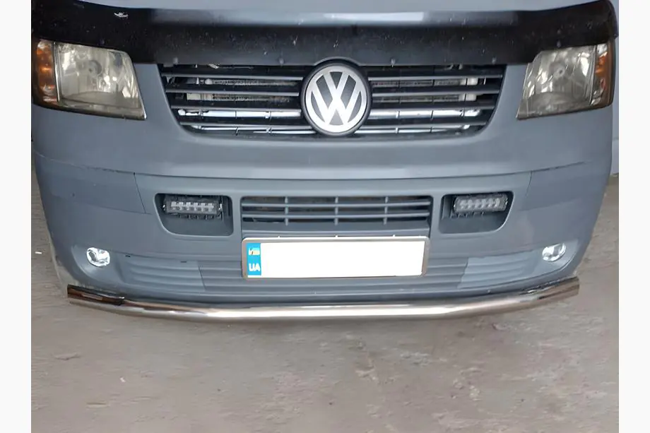 Volkswagen T5 Caravelle 2004–2010 Enkele RVS voorbescherming Image