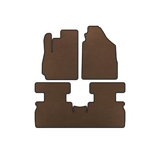 EVA automatten voor het interieur (2 rijen, bruin)