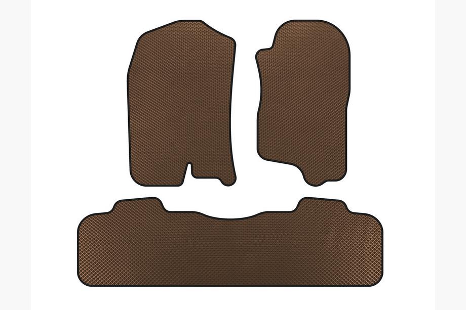 Chevrolet Tahoe 2007–2014 EVA automatten (2 rijen, 2007-2014, Bruin) Image