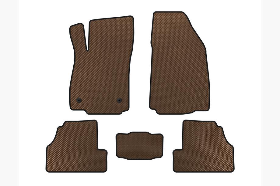 Chevrolet Trax 2012–2023 EVA vloermatten (2012-2019, Bruin) Image