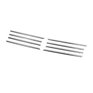 RVS sierlijsten voor grille rand (8 stuks) foto 3