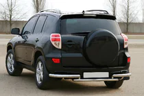 Toyota Rav 4 2006–2013 RVS achterlichtcovers 2006-2009 (2 stuks) foto 1