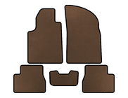Citroen C-3 2002–2009 EVA automatten (bruin) foto 1