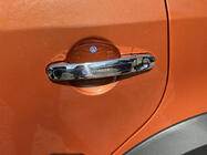 Volkswagen Touran 2010–2015 Deurgreep covers (set 4 stuks, RVS) Carmos - Turks staal foto 5