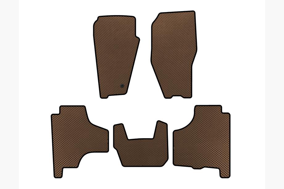 Dodge Nitro 2006–2011 EVA automatten (bruin) Image