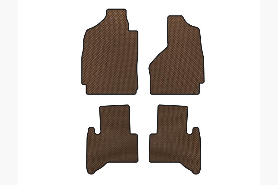 Dodge RAM (DR/DH/D1/DC/DM) 2002–2009 EVA automatten (2002-2009, Bruin) Image