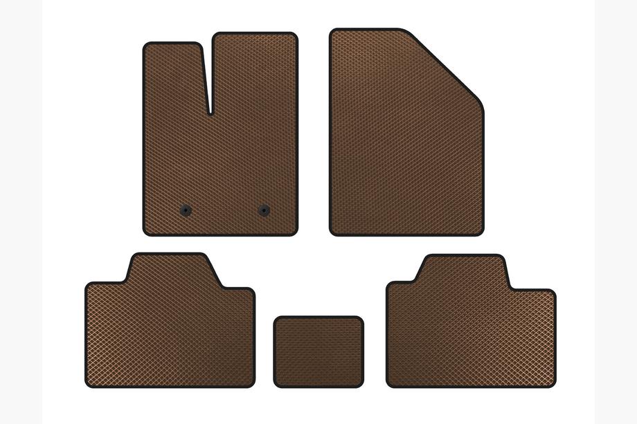 Ford Edge 2006–2014 EVA automatten (bruin) Image