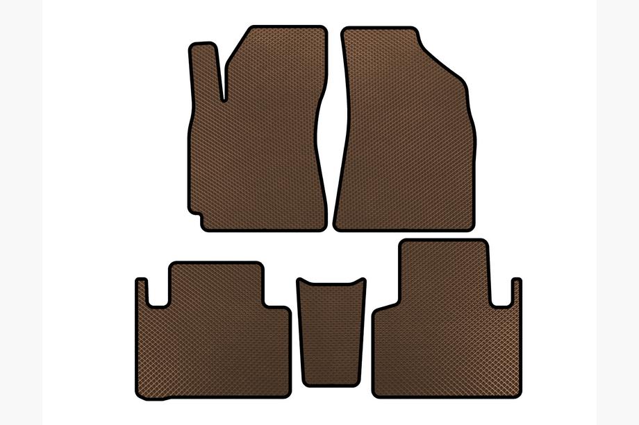 Geely Emgrand X7 2011– EVA automatten (bruin) Image