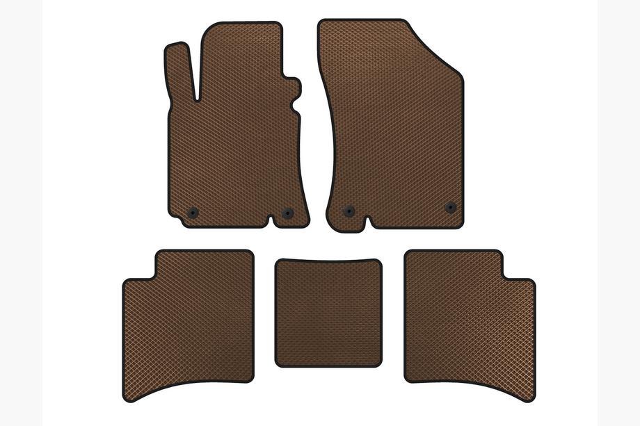 Geely MK Cross 2010–2016 EVA automatten (bruin) Image