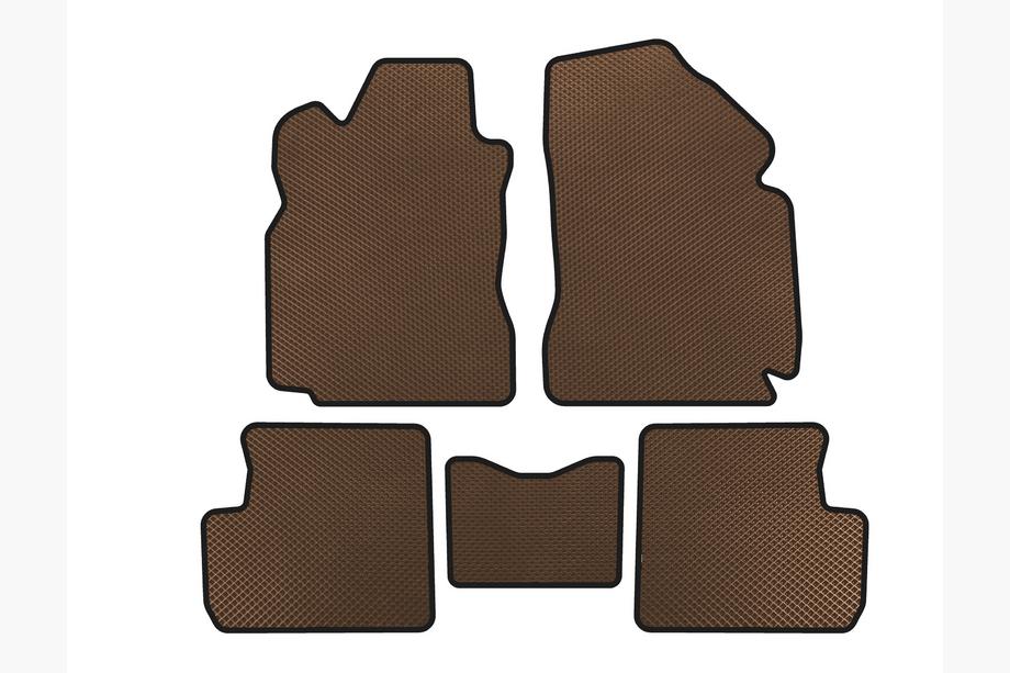 GreatWall Haval M4 2012–2021 EVA automatten (bruin) Image