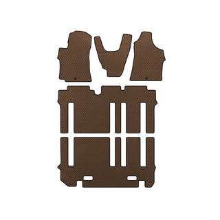 EVA vloermatten (complete set voor interieur, bruin) Hyundai H300, H1, Starex 2008–2020