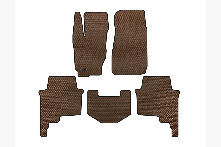 Jeep Commander 2005–2010 EVA automatten (bruin) Image