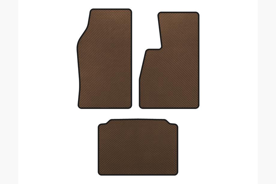 Jeep Grand Cherokee WK 2004–2010 EVA automatten (rechts gestuurd, bruin) Image