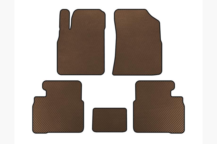 Kia Magentis 2000–2005 EVA automatten (bruin) Foto 1