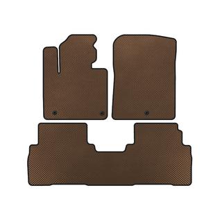 EVA automatten (7-zits, bruin) Kia Sorento III UM 2014–2020