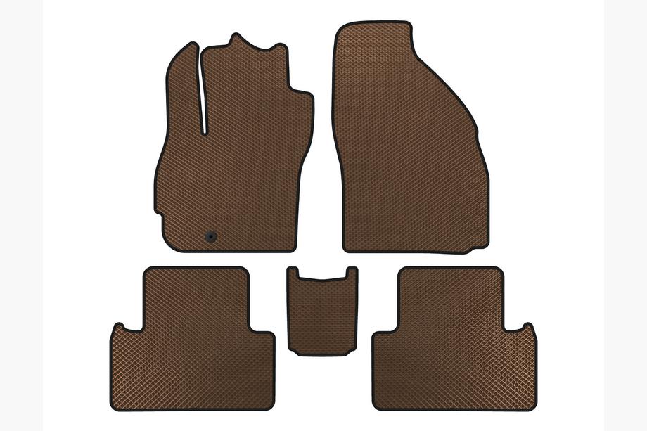 Mazda 5 2005–2009 EVA automatten (2 rijen, 7-zits, bruin) Image