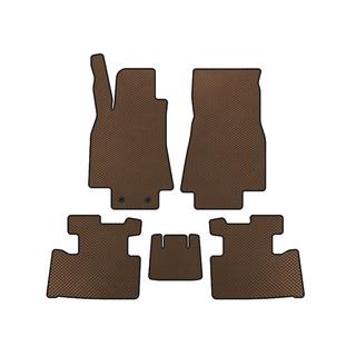 EVA automattenset voor interieur (2004-2008, HB, 5-deurs, Bruin)