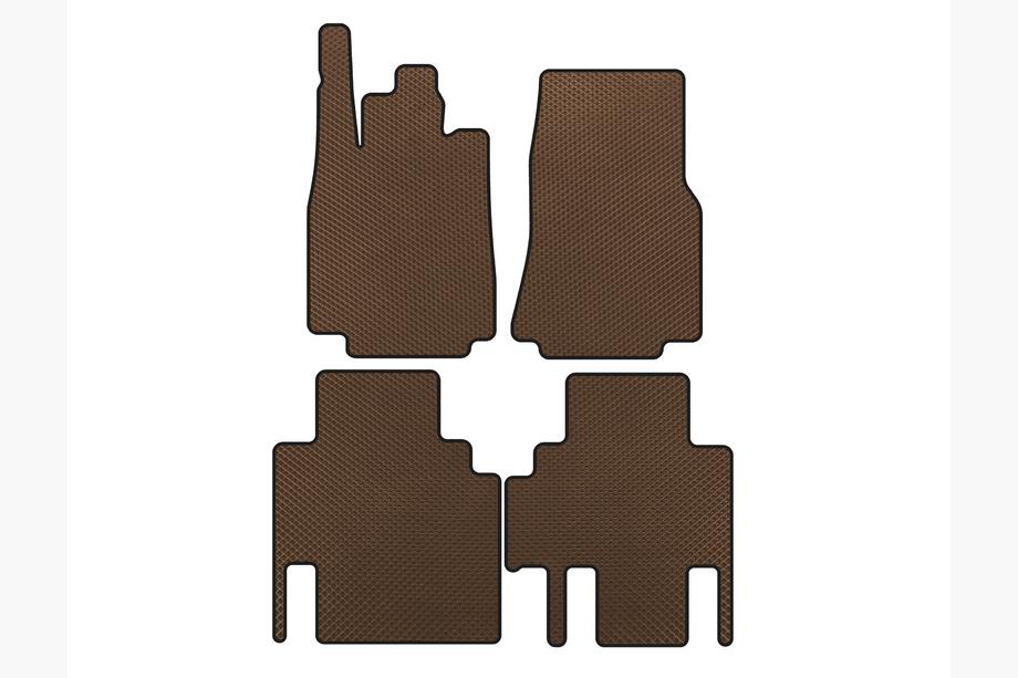 Mercedes Vaneo W414 2001–2005 EVA automatten (bruin) Image