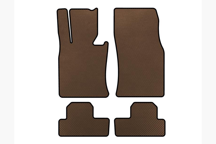 Mini Clubman R55/R56 2007–2014 EVA automatten voor interieur (voor R56, Bruin) Image