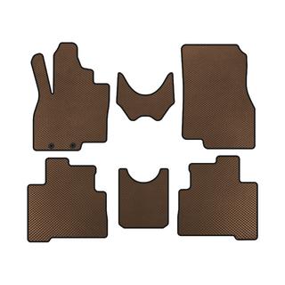 EVA automatten voor het interieur (2 rijen, bruin) Mitsubishi Grandis 2003–2011