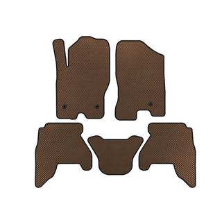 EVA automatten voor interieur (2 rijen, bruin, 2010-2014) Nissan Pathfinder R51 2005–2014
