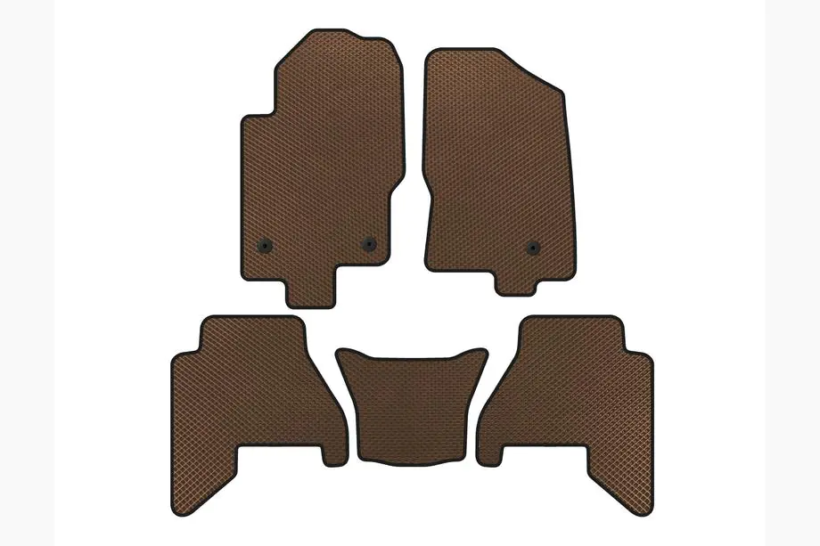 Nissan Pathfinder R51 2005–2014 EVA V2 automatten (2 rijen, bruin, 2010-2014) Foto 1