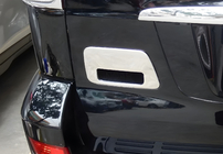 Toyota Land Cruiser Prado 120 2002–2009 RVS afdekking voor achterklephandgreep foto 5
