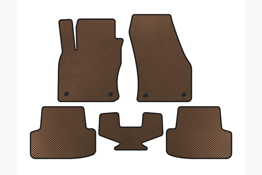 Seat Ateca 2016– EVA automatten (bruin) Image