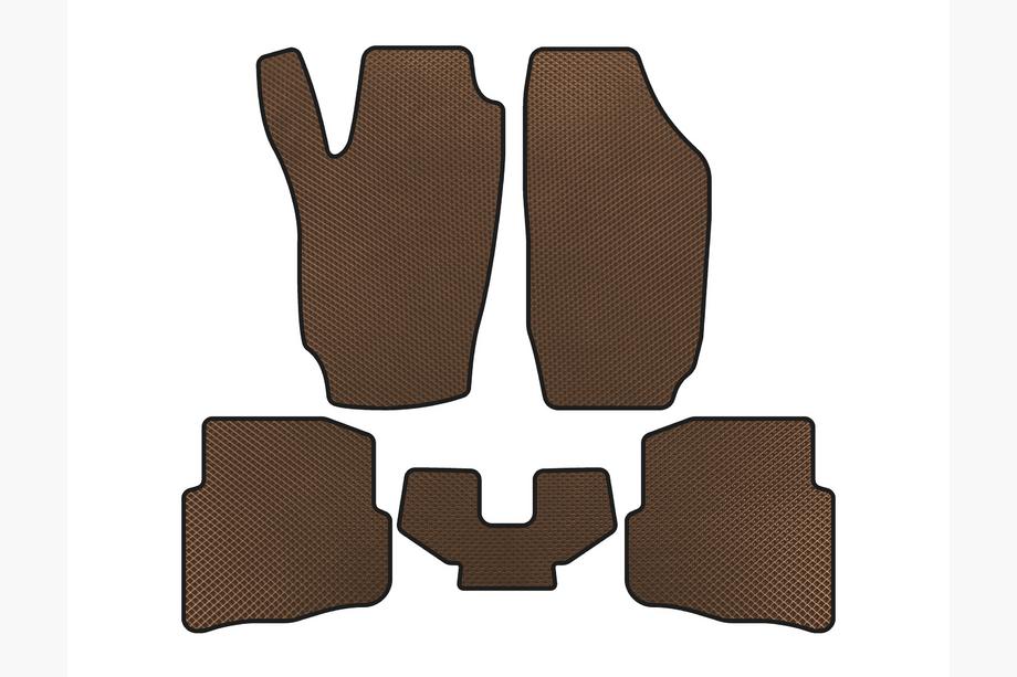Seat Ibiza 2002–2009 EVA automatten (bruin) Image