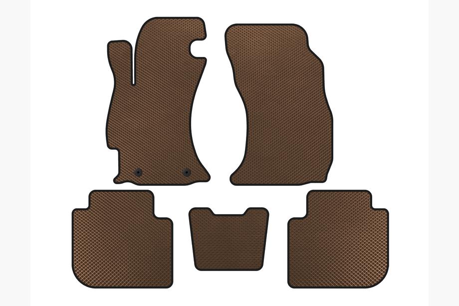 Subaru Forester 2013–2018 EVA automatten (2013-2017, Bruin) Image