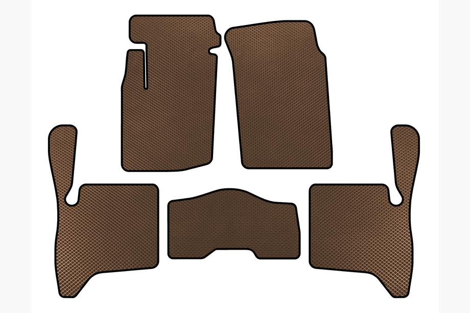 Suzuki Vitara 1998–2006 EVA automatten (3-deurs, bruin) Image