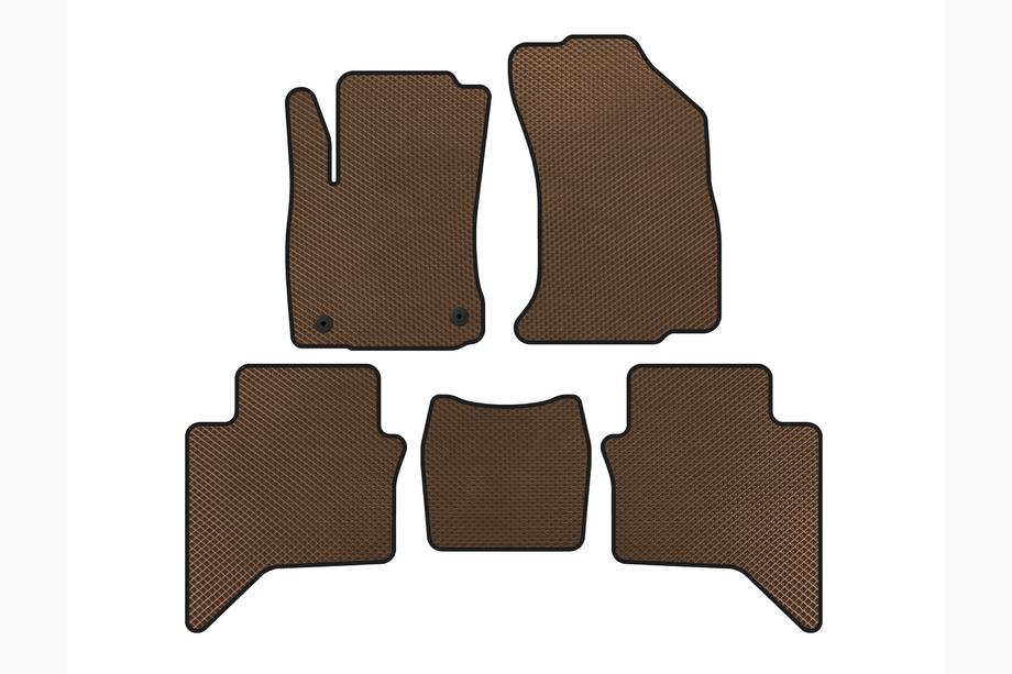 Toyota Hilux 2015– EVA automatten (bruin) Image