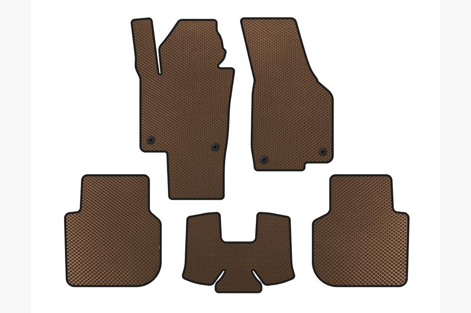 Volkswagen Passat B8 2015–2023 EVA automatten (2015-2019, SD, Bruin) Image