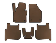Volkswagen Touran 2003–2010 EVA automatten (2 rijen, 2006-2010, 7-zits, Bruin) foto 1
