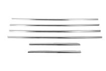 Toyota Land Cruiser Prado 120 2002–2009 Buitenste raamomlijsting (6 stuks, RVS) OmsaLine - Italiaans roestvrij staal foto 5