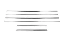 Toyota Land Cruiser Prado 120 2002–2009 Buitenste raamomlijsting (6 stuks, RVS) foto 5