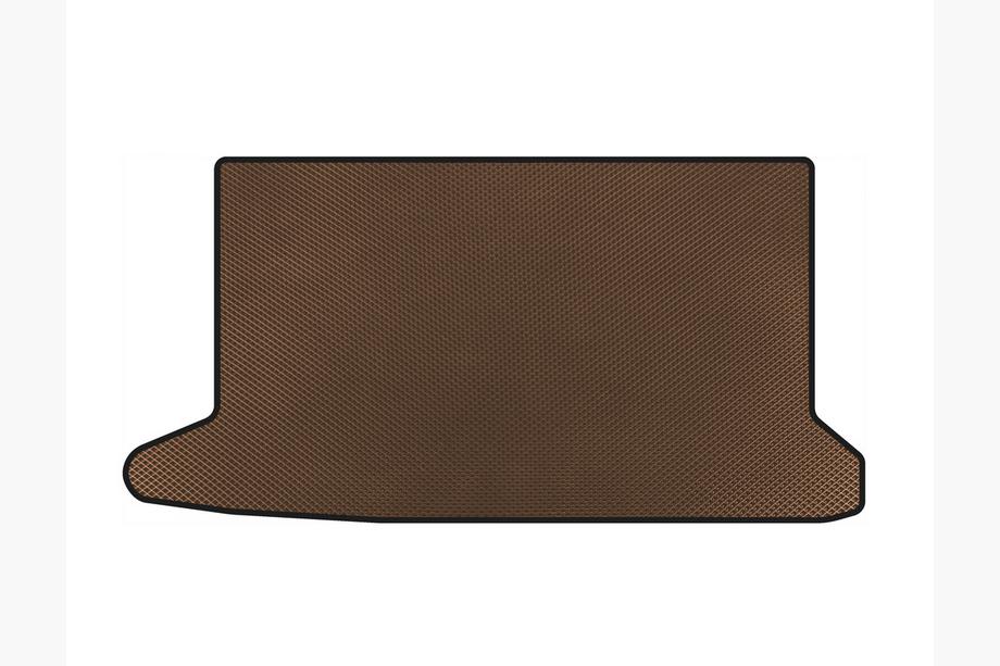 Audi A2 1999–2005 EVA V-1 kofferbakmat (HB, Bruin) Image