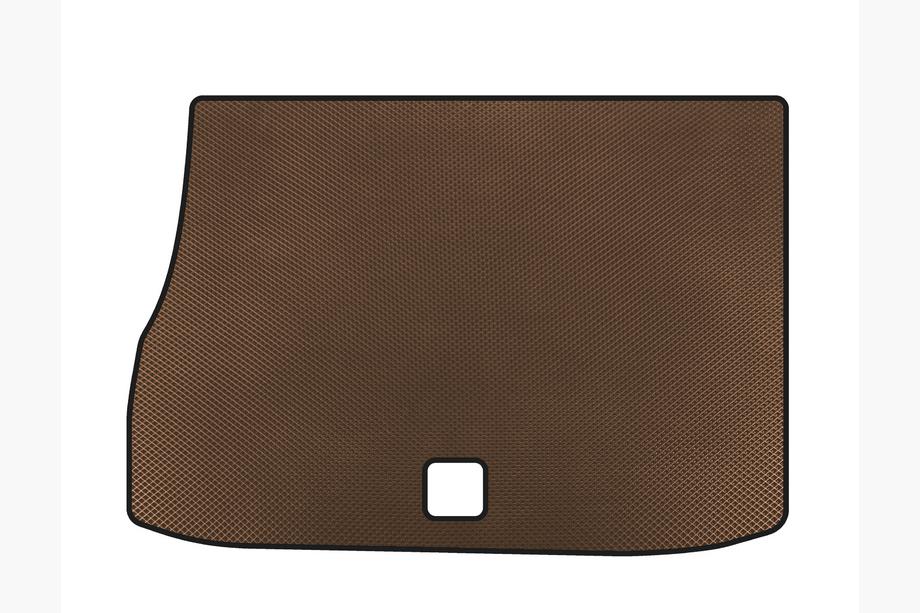 Citroen DS-5 2011–2015 EVA kofferbakmat (HB, Hybride/Automaat, Bruin) Foto 1