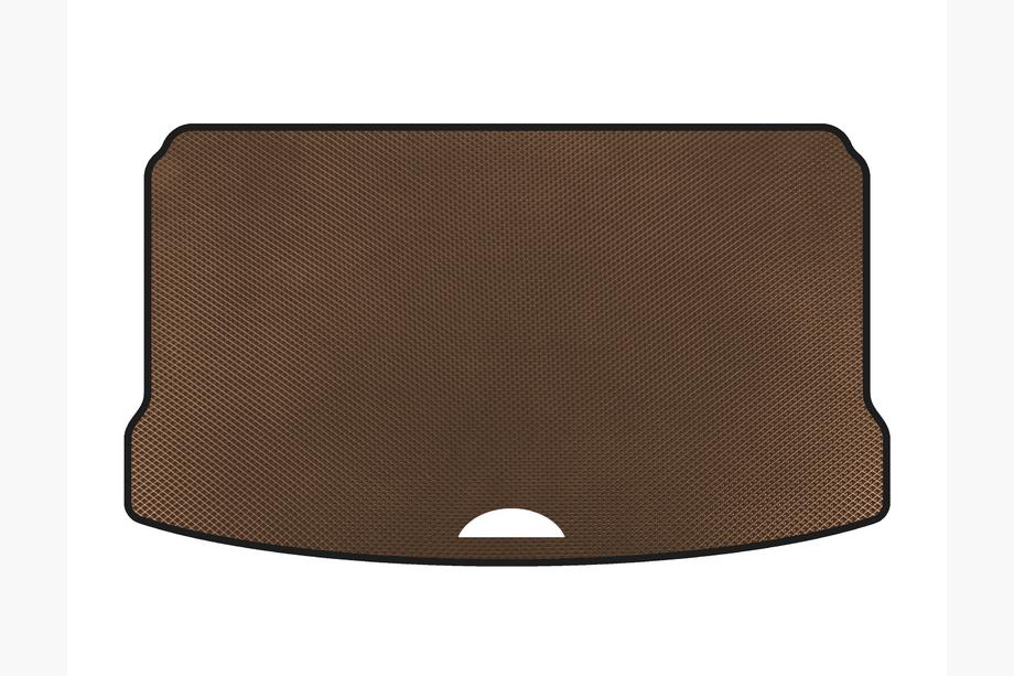 Mini Cooper F55/56/57 2014–2023 EVA kofferbakmat (voor S F55, 5-deurs, bruin) Foto 1