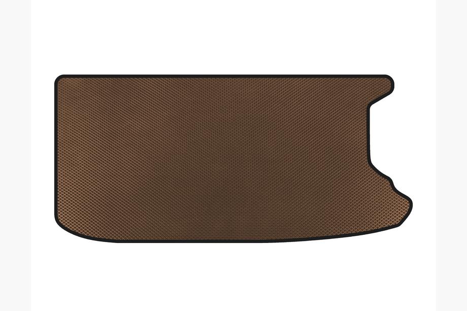 Fiat 500/500L 2013–2022 EVA kofferbakmat (voor 500, Електро, bruin) Image