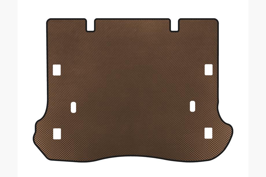 Jeep Grand Cherokee WK 2004–2010 EVA V-2 kofferbakmat (Bruin) Image